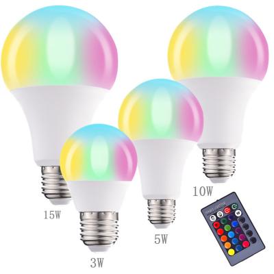 China Dimmable RGBW Light Bulb Hotel Multicolor Decorative LED Light Bulb Color Changing For Home Party for sale