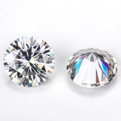 China High Quality Fire DEF VVS Color Or Clarity Set Round Loose Gemstone Moissanite White Diamond Jewelry Silicon Part for sale