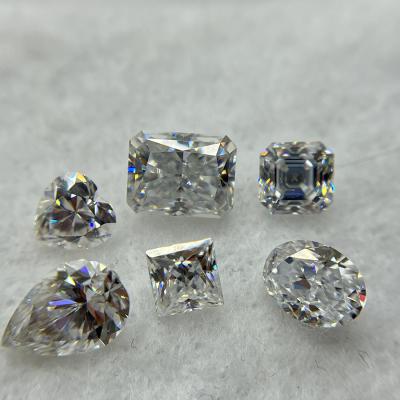 China Diamond Loose Stone VVS Moissanite Color Synthetic Stone 7mm 8mm DEF Large Size Color Set Or Diamonds Of Various Cuts Fire Factory Direct Sales for sale