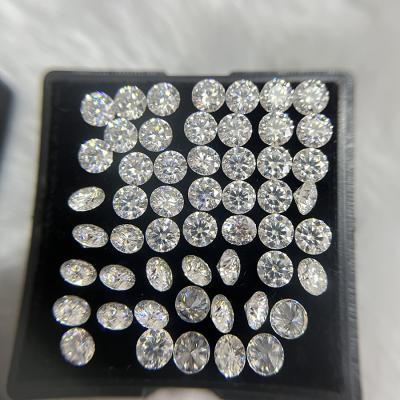 China Game Or Fire Round Color Loose Stone VVS Moissanite Synthetic Diamonds 10mm E-F Big Brilliant Cut Stone4mm 5mm 1ct 6.5mm 7mm for sale