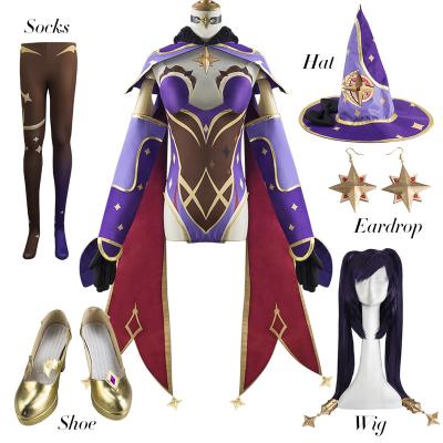 China Special Cute Enigmatic Mona Megistus Astral Reflection Astrologer Cosplay Comic Costume UWOWO Game Genshin Impact Costume for sale