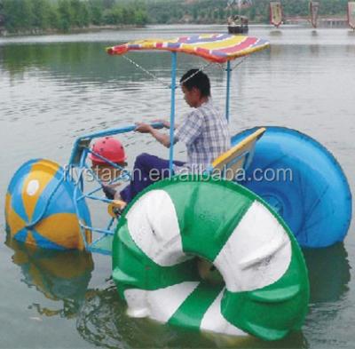 China Fiberglass And Steel Frame Adult Pedaling Water Bikes Prices for sale