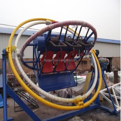 China Large China Playground Theme Park Equipment Kids Outdoor Amusement Park Games Electric Aerotrim Amusement Rides Human Gyro For Sale for sale