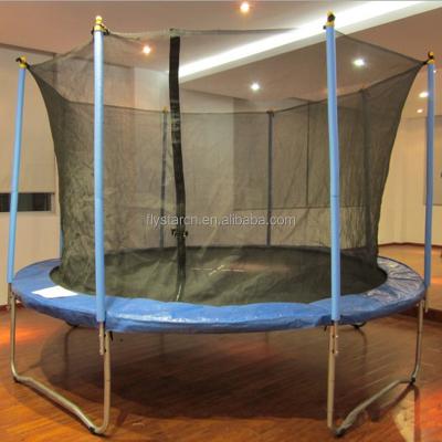 China Best Factory Sale Professional Cheap Price Durable Lead Free Indoor Games With Mat Pad 18 Ft Kids Net Trampoline For Rent for sale