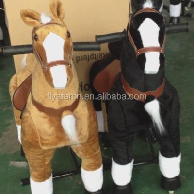 China Ride On Toy Walking Mechanical Plush Horse Toys for sale