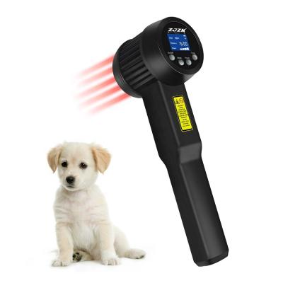 China Cold Therapy Device LLLT Pain Relief Laser Veterinary Red Laser Therapy Machine 95*75*290mm /0.98kg for sale