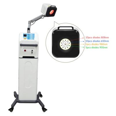 China professional cold laser therapy lllt laser therapy instrument home use soft laser therapy device 52*59*161cm/29.3kg for sale