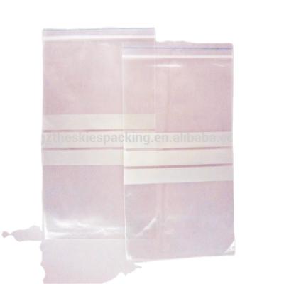 China 2021 BIODEGRADABLE reusable plastic mylar zipper lock zipper plastic PE transparent custom clear ziplock pouch bags with custom logo for sale