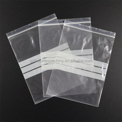 China LDPE Plastic Ziplock Tote Bags Logo Printed Frosted Clothes Packaging Recyclable Wholesale Custom Garment Ziplock Bag for sale