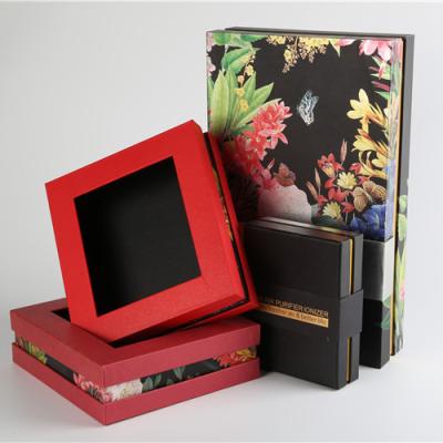 China Handmade Good Quality Promotional Custom Paper Craft Gift Box for sale