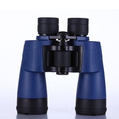 China Gift Popular High Quality Bak4 Prism 7x50 10x50 Promotin Binoculars Porro Blue Color And Waterproof Floating Military Binocular Yellow for sale