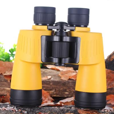 China Popular Gift 7x50 10x50 Long Distance Waterproof Prism BAK4 Promotin Wide Angle Binoculars For Camping for sale