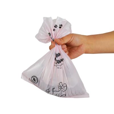 China Environmental Disposable Custom Colorful OEM BIODEGRADABLE Packaging Compostable Biodegradable Dog Poop Waste Bag for sale