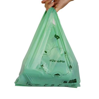 China BIODEGRADABLE Colorful Custom Eco Friendly Vest Shopping Biodegradable Biodegradable Bags for sale