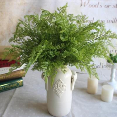 China Floral Arrangement with Leaves Plant Artificial Floral Arrangement with Leaves Pinus Massoniana Fern Leaves for sale