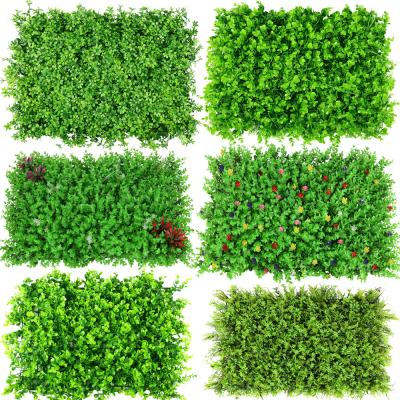 China Indor decoration artificial green grass wall panel backdrop for wedding for sale