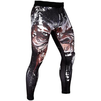 China Breathable New Design High Elastic Compression Pants Running Fitness Training Men's Quick-drying Leggings for sale