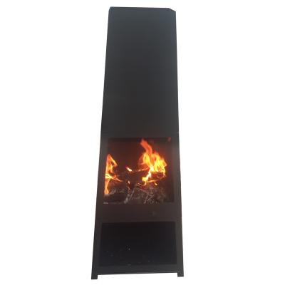 China Height Adjustable Garden Patio Patio Charcoal Fireplace Pyramid Burning Burner for sale