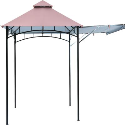 China Steel Top Selling Family Steel Outdoor Balcony Pavilion High Quality Leisure Pavilion for sale