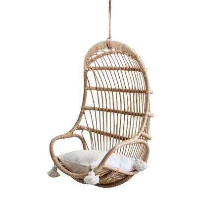 China Contemporary Indoor Design Fabric Garden Chair 180g Polyester Hot Selling Hanging Hanging Chair for sale