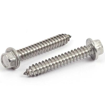 China Factory Customized Hexalobular Head Self Drilling Thread Flat Head Washer Hex Tapping Screw for sale