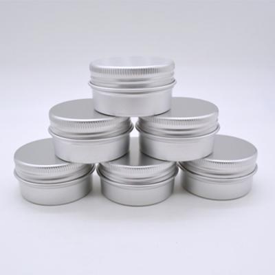 China Gift & Small Tin Can Aluminum Cosmetic Packaging 5g 5ml Craft Tin Aluminum Spice Jar With Screw Cap for sale