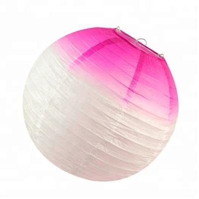 China Wedding Wholesale Chinese Handmade Custom Printing Favor Festival Paper Lantern Wedding Favor Decorations for sale