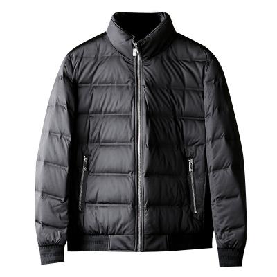 China Viable Wholesale Plus Size Down Jackets Mens Striper Jackets Customizable Stripper Jacket Winter for sale