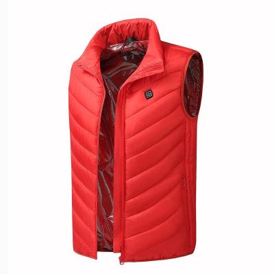 China Heat All Polyester Infrared Heating Humanized Room Design Electric Heated Heating Vest for sale