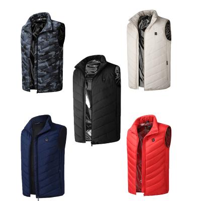 China Smart Cotton Warm Enthusiast Vest Jacket Vest Warm Clothes With Heating Usb Charging Vest for sale