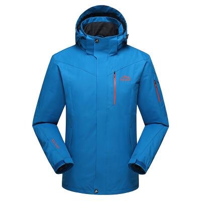 China Custom Men's Outdoor Waterproof Jacket Breathable Comfortable All Day Wear Washable Breathable for sale