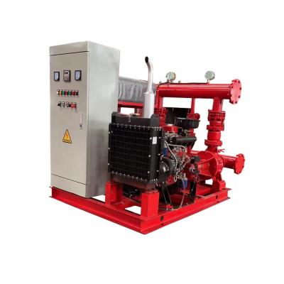 China Diesel Engine Multistage Centrifugal Jockey Water Pump for Fire Fighting Pump System for sale