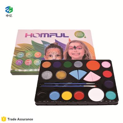 China Children Face Paint Make Up Face Painting Kit Body Painting Supplies for sale