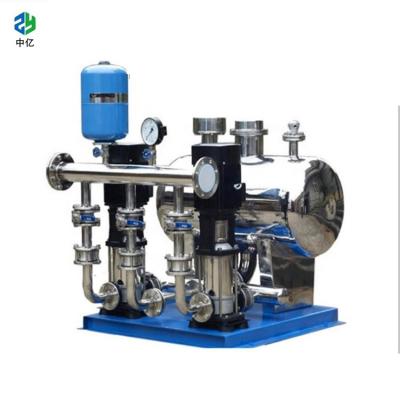 China High efficiency and easy to install pressure booster pump and tank system for sale