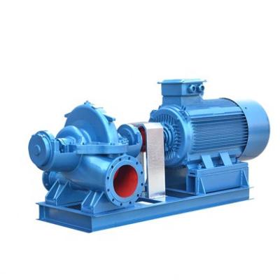 China Double Suction Horizontal Split Case Centrifugal Pump Large flow water pump split case horizontal high pressure water pump for sale