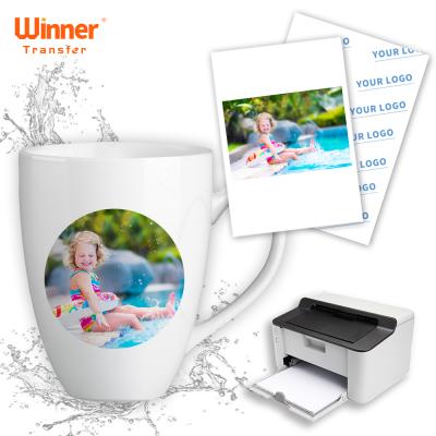 China Professional Ceramic Maker Laser Water Transfer Printing Paper for Laser Printers, Tumblers, Mugs, Glasses DIY for sale