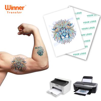 China Hot Selling Amazone Temporary Tattoo Inkjet Laser Tattoo Transfer Paper Tattoo Sticker Printer Paper A4 A3 For Any Printer for sale