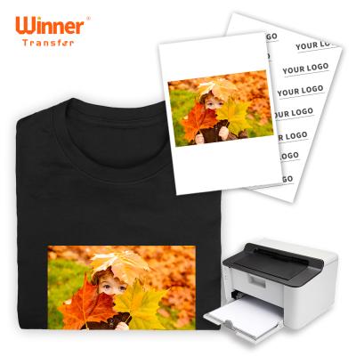 China T Shirts Winner Transfer Easy To Use Heat Transfer Paper Dark Laser For T Shirt Printing Business for sale