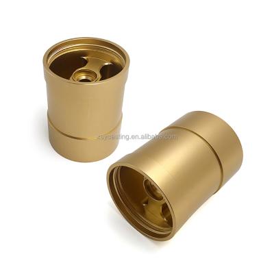 China Industry High Precision CNC Parts OEM Custom Anodized Aluminum Coffee Machining Parts for sale