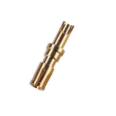 China Adapters Manufacturing Services CNC Machining Brass Electrical Pins Turned for sale