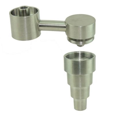 China China Aluminum Supplier Custom CNC Machining Pure Titanium GR2 Components For Smoke for sale