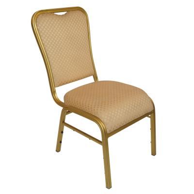 China Modern Stacking Hotel Metal Iron Chair With New Design Chair for sale