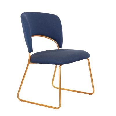 China Cooling Comfortable Wrought Iron Chair Metal Mesh Cafe Furniture Dining Bent Chair for sale