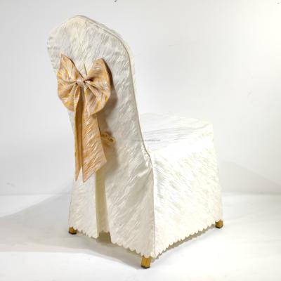 China simple wedding sashes and banquet chair cover for sale