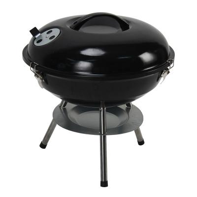 China Debei Easily Assembled Outdoor Portable 14 Inch Charcoal Barbecue BBQ Kettle Grill Three Legs for sale