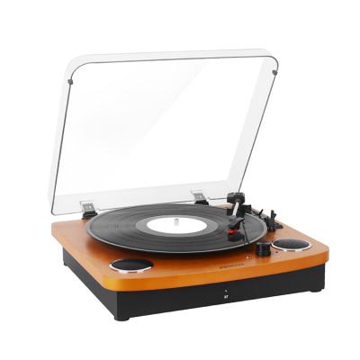 China Antique Retro Style Tocadiscos Portable Vinyl Hi Fi Suitcase Record Player for sale