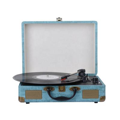 China Audio-technical full automatic luxury turntable USB SD blue vinyl record player T316 for sale