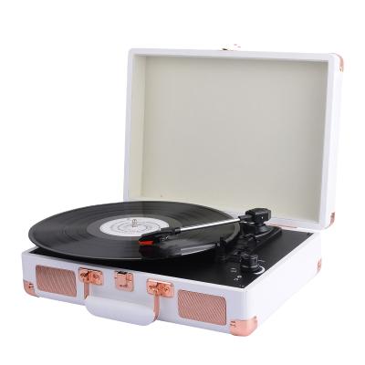 China Vintage Portable Multi Function Retro Home Entertainment Suitcase Lp Music Vinyl Record Player for sale