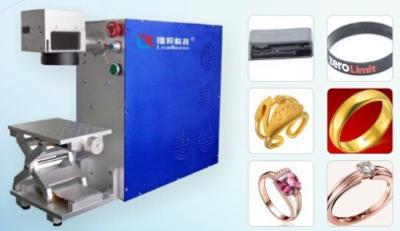 China Portable Laser Marking Machine  AC220V / 50Hz With inside and outside ring,flat products for sale