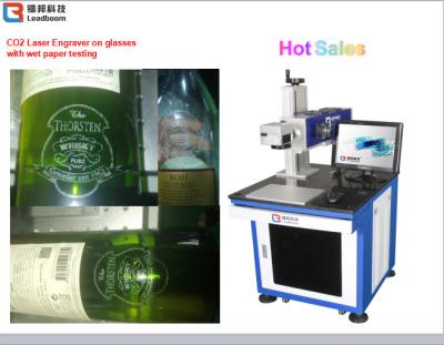 Cina High Speed CO2 Laser Marking Machine Semiconductor Laser Marker Wooden Printing in vendita